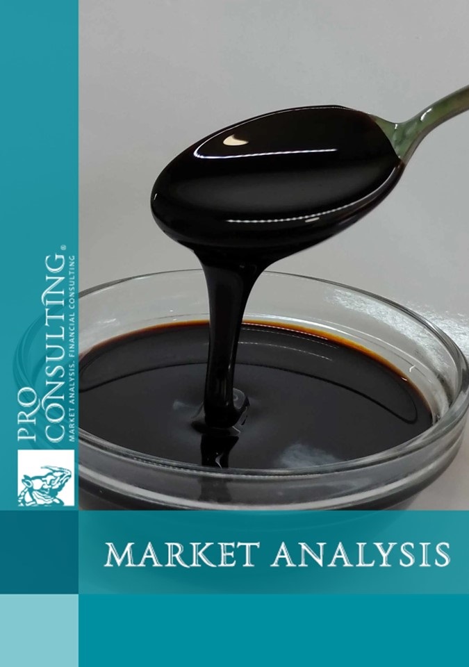 Market research report on molasses sales in the regions of Ukraine. 2024 year